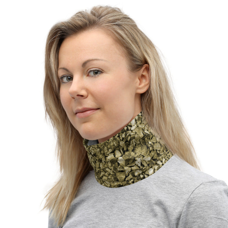 Olive Rocks Neck Gaiter