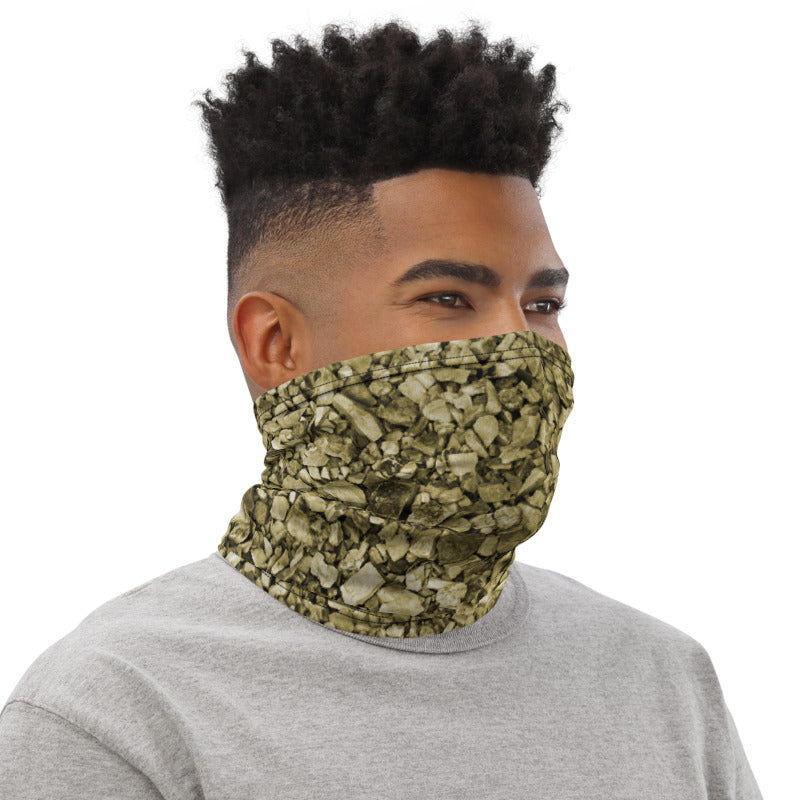 Olive Rocks Neck Gaiter