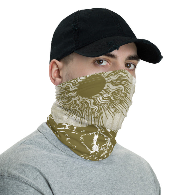 Summer Over Baldy Olive Neck Gaiter