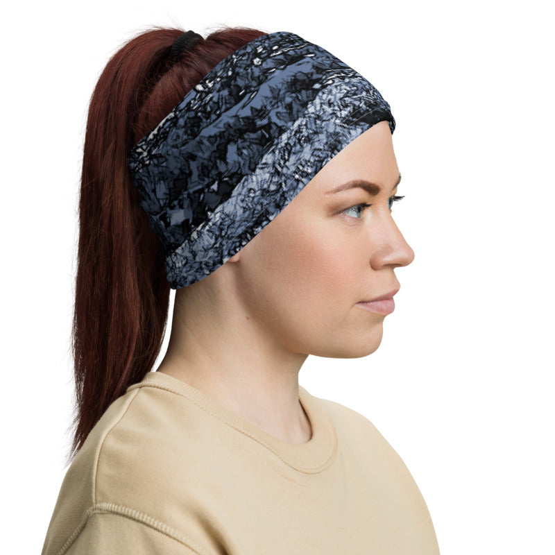 Summer Sun Over Baldy Indigo Neck Gaiter